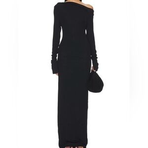 Elegant Black Long Sleeve Dress